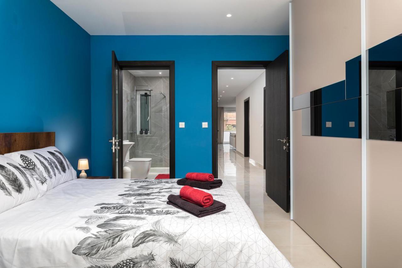Modern 3Br Stylish Apartment With Large Balcony - Close To St Julians And St Georges Bay Is-Swieqi Exterior foto