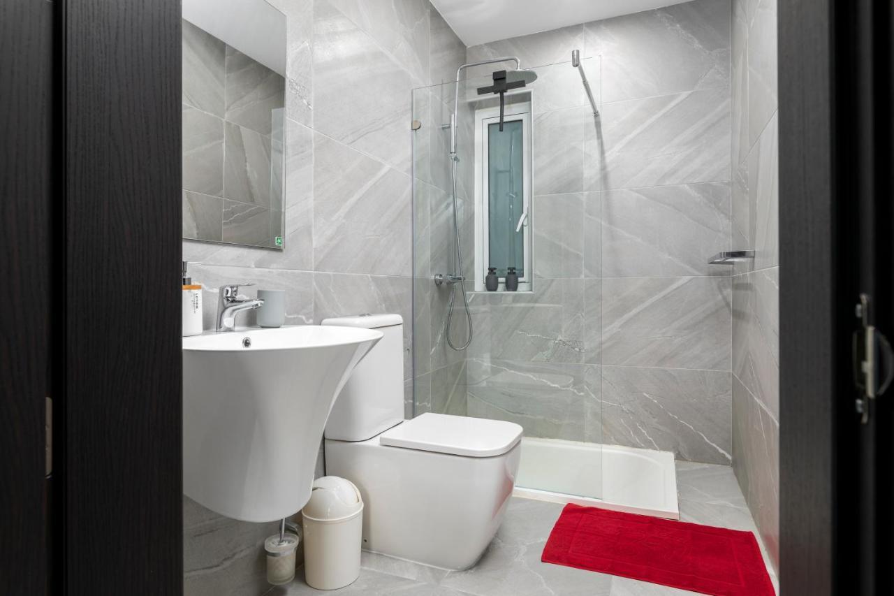 Modern 3Br Stylish Apartment With Large Balcony - Close To St Julians And St Georges Bay Is-Swieqi Exterior foto